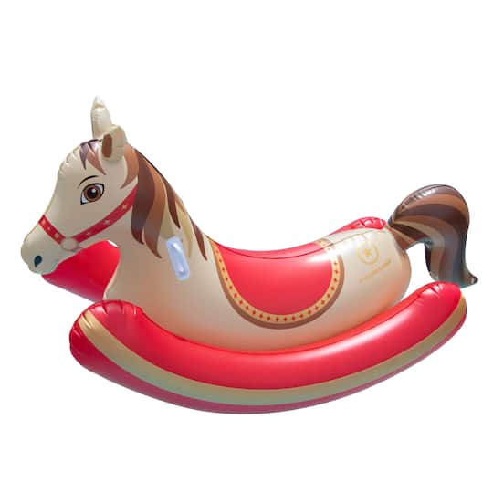 Swimline 81" Hobby Horse Rocker Inflatable Ride-On Pool Float | 36" x 81" x 40" | Michaels®